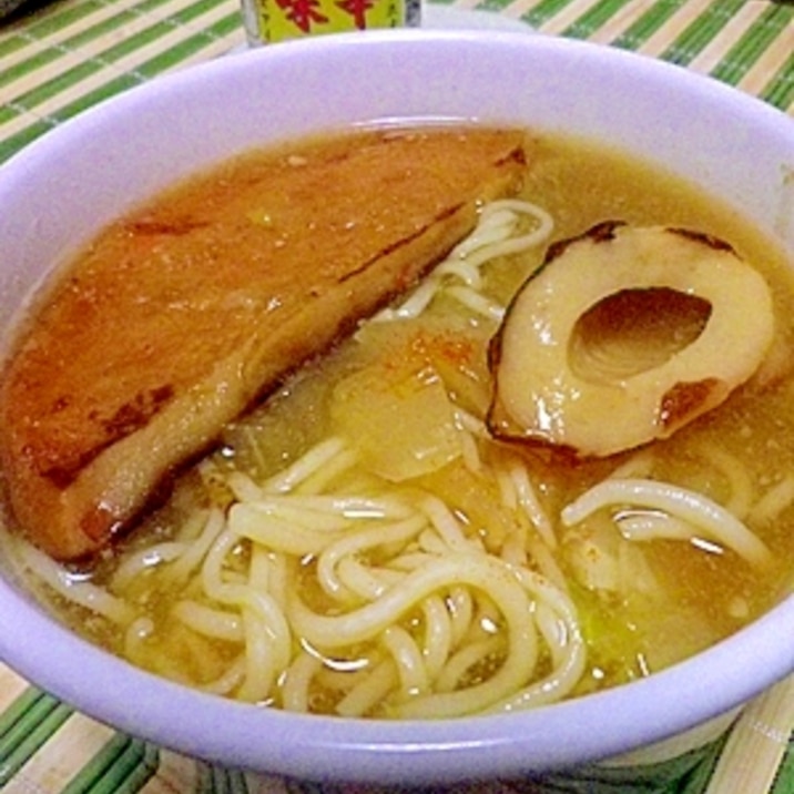 こんにゃく麺の最適な消費方法　おでんラーメン